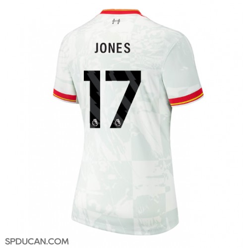 Zenski Nogometni Dres Liverpool Curtis Jones #17 Rezervni 2024-25 Kratak Rukav